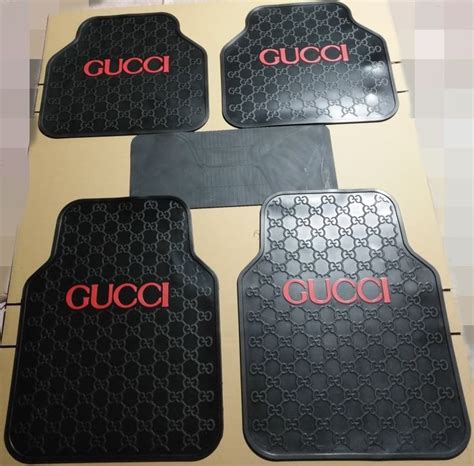 gucci car floor mats
